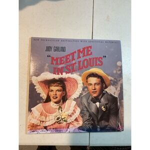 Meet Me In St Louis Judy Garland MGM Video Laserdisc New Technicolor Restoration